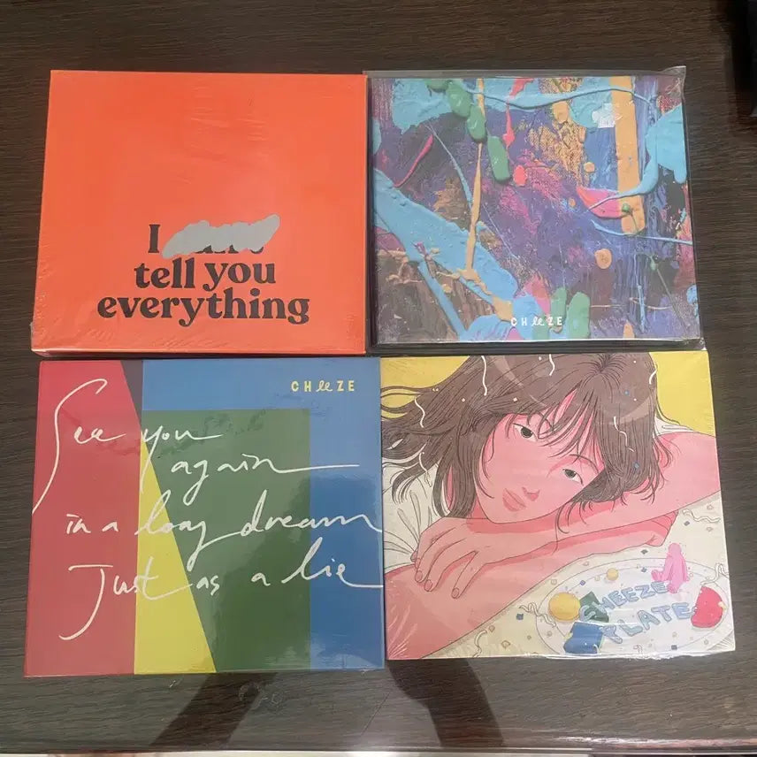 [BUNJANG] CHEEZE Album Set (4 CDs) / 치즈 CHEEZE 앨범 4장 세트