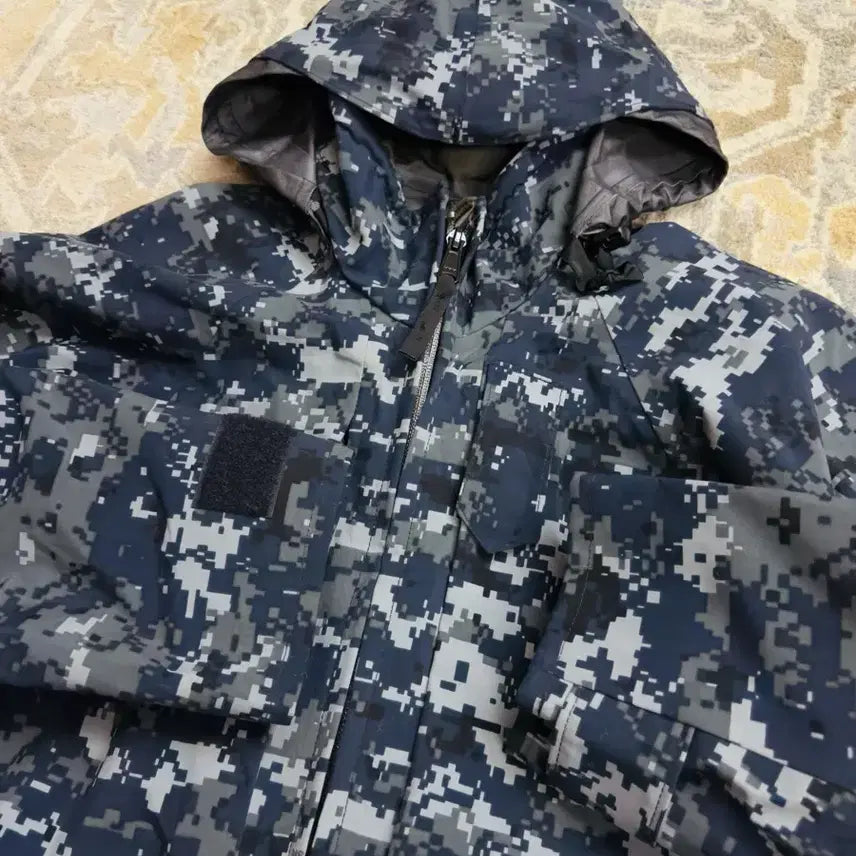 [BUNJANG] US Navy Original Blueberry GORE-TEX Parka (Go-Cœur/X-Small Regular) / [데드스탁] 미해군 오리지널 블루베리 고어텍스 파카 (고프코어/XS)