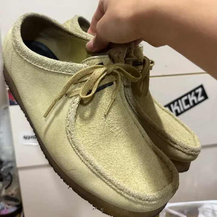 [BUNJANG] Clarks x Dime Weiili Blue Suede Shoes US 10 / 클락스x디네댓 왈라비 280 us10