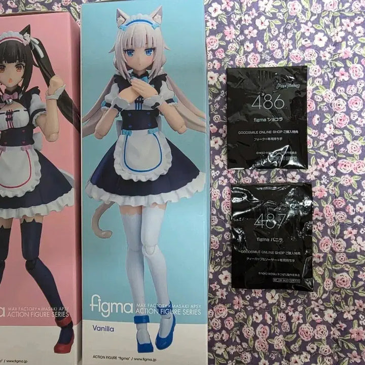 [BUNJANG] figma Chocolat &amp; Vanilla Figures w/ Bonus Parts (Sealed) / figma 쇼콜라 바닐라 피규어 특전포함