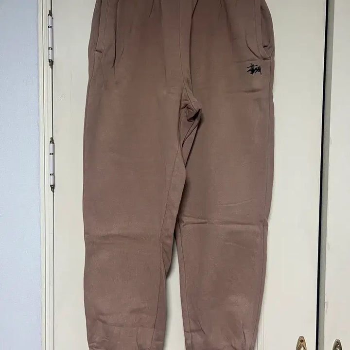 [BUNJANG] Stussy Logo Sweatpants Brown 30 / [30] 스투시 로고 스웻팬츠 브라운