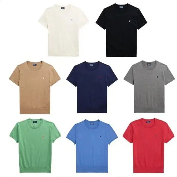[BUNJANG] Polo Ralph Lauren Pima Cotton Short Sleeve Knit / 폴로 릴프로렌 피마 반팔니트