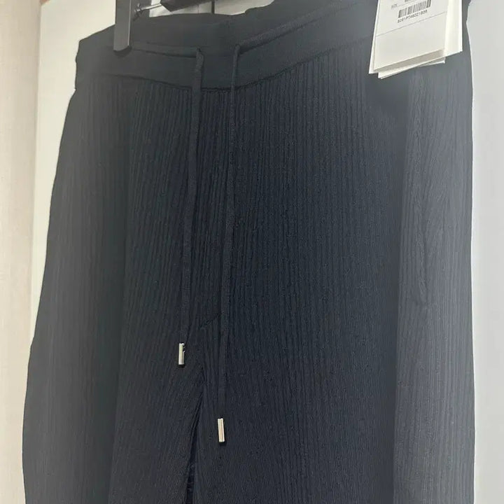 [BUNJANG] Solid Homme 26SS Black Wrinkle Knit Pants / [36] 솔옴 26SS 블랙 크링클 니트 팬츠