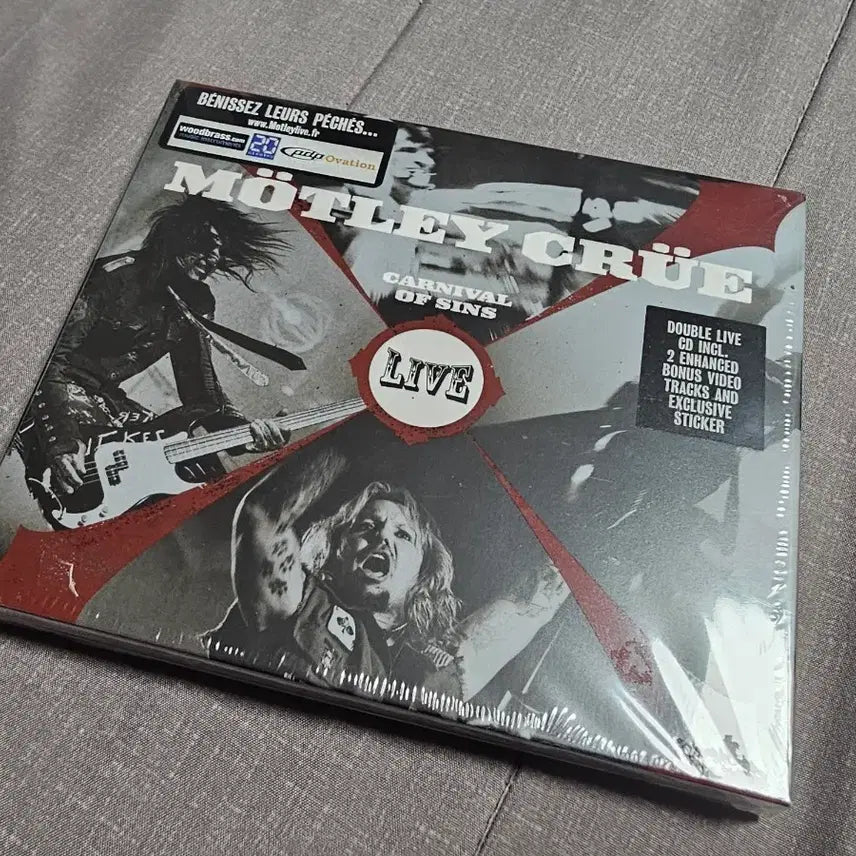 [BUNJANG] Motley Crue Carnival of Sins 2CD Import New / Motley Crue - Carnival of Sins 수입신품 2CD