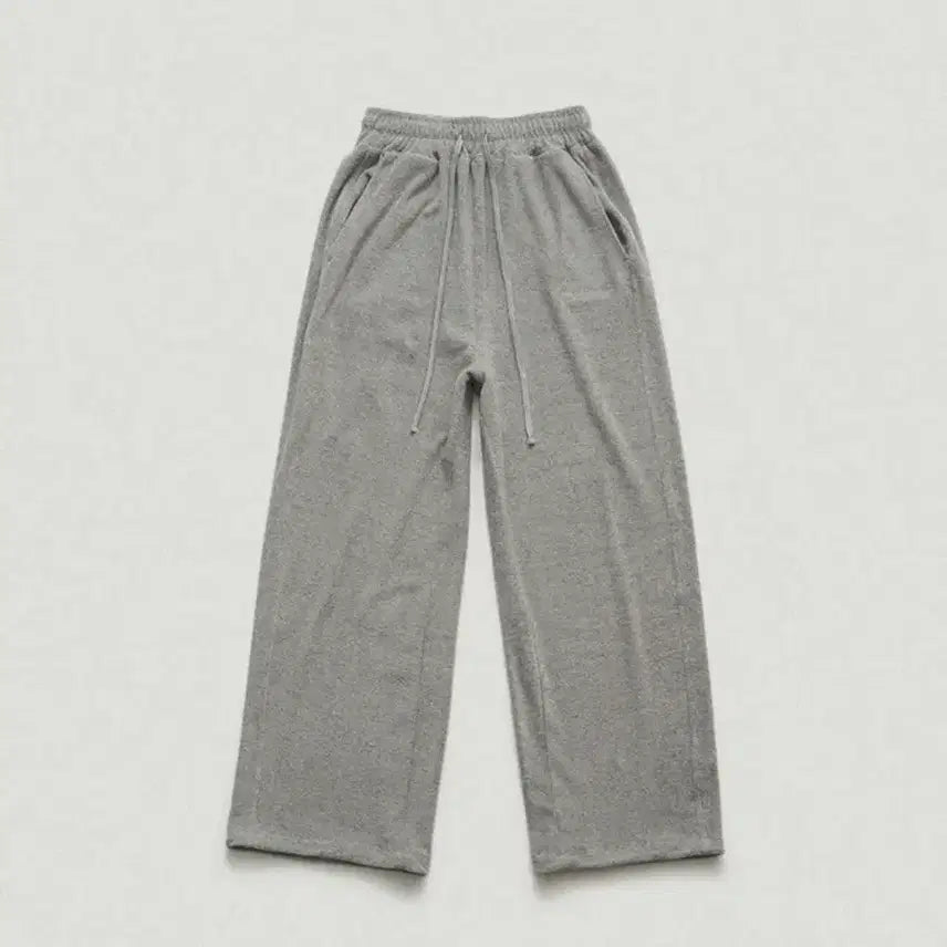 [BUNJANG] TheBarnet Puffy Terry Drawstring Pants - Grey / 더바넷 Puffy Terry Drawstring Pants_Grey