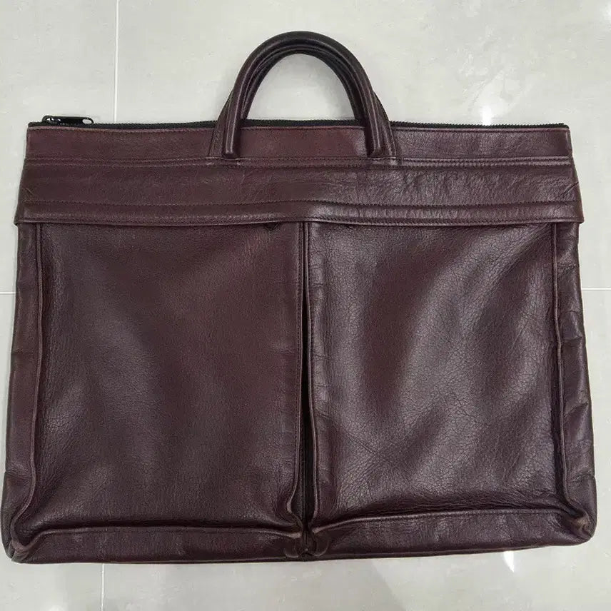 [BUNJANG] Yoshida Porter DASH Leather Briefcase / 요시다 포터 dash 레더 브리프케이스