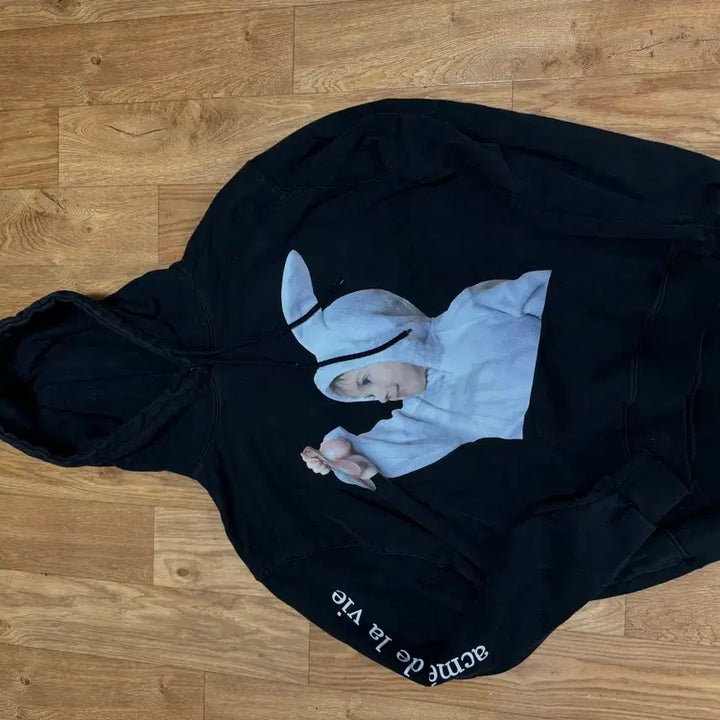 [BUNJANG] ACME DE LA VIE Black Hoodie / acme de la vie 검정색 후드티 2 (택포)