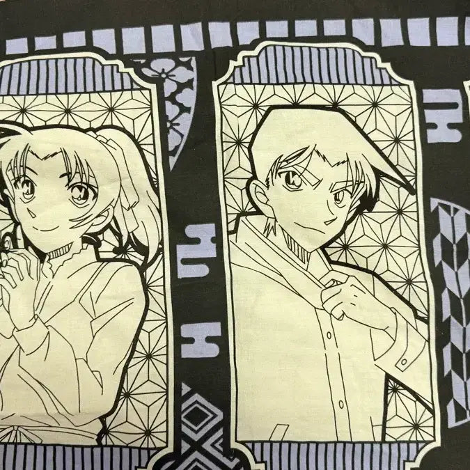 [BUNJANG] Detective Conan Character Illustration Towel / 명탐정 코난 캐릭터 그림 수건