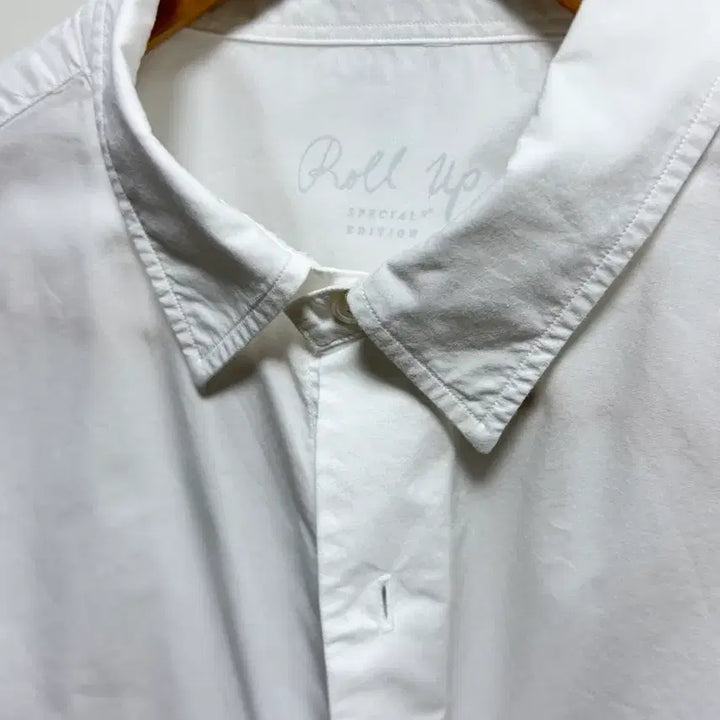 [BUNJANG] Porter Classic Roll-Up Shirt White M / 포터클래식 롤업 셔츠 화이트 M사이즈