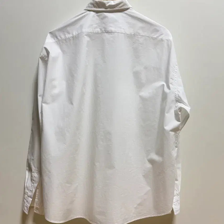 [BUNJANG] Porter Classic Roll-Up Shirt White M / 포터클래식 롤업 셔츠 화이트 M사이즈