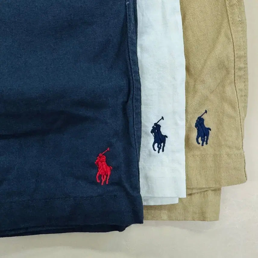 [BUNJANG] Polo Ralph Lauren Linen Shorts / 폴로 랄프로렌 린넨 반바지 [네이비/화이트/베이지]/남여공용