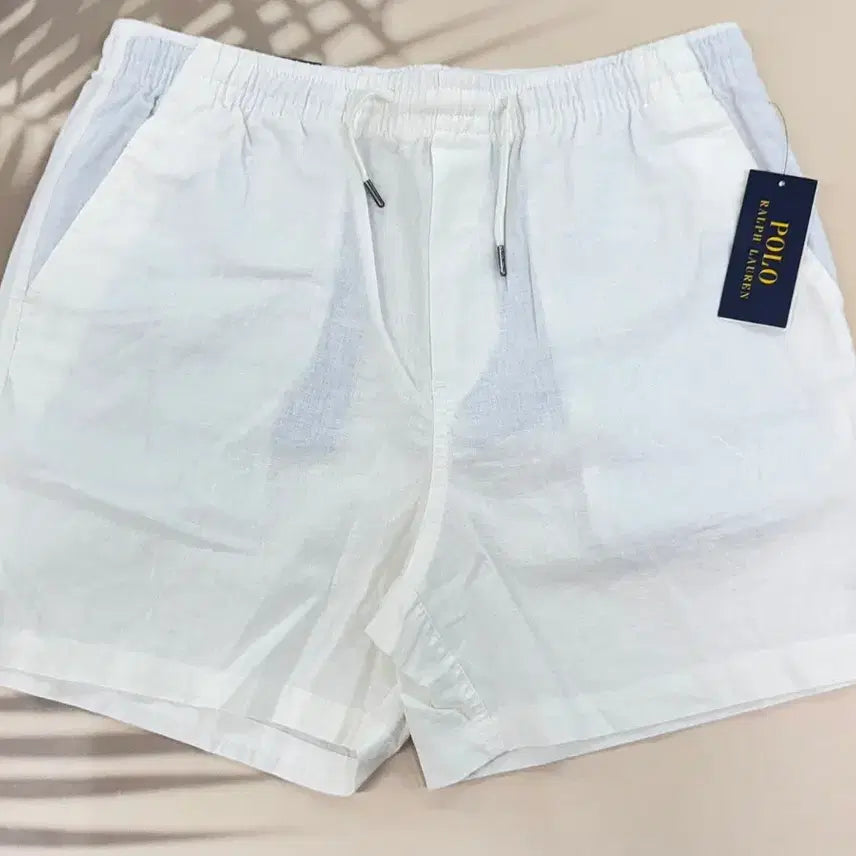 [BUNJANG] Polo Ralph Lauren Linen Shorts / 폴로 랄프로렌 린넨 반바지 [네이비/화이트/베이지]/남여공용