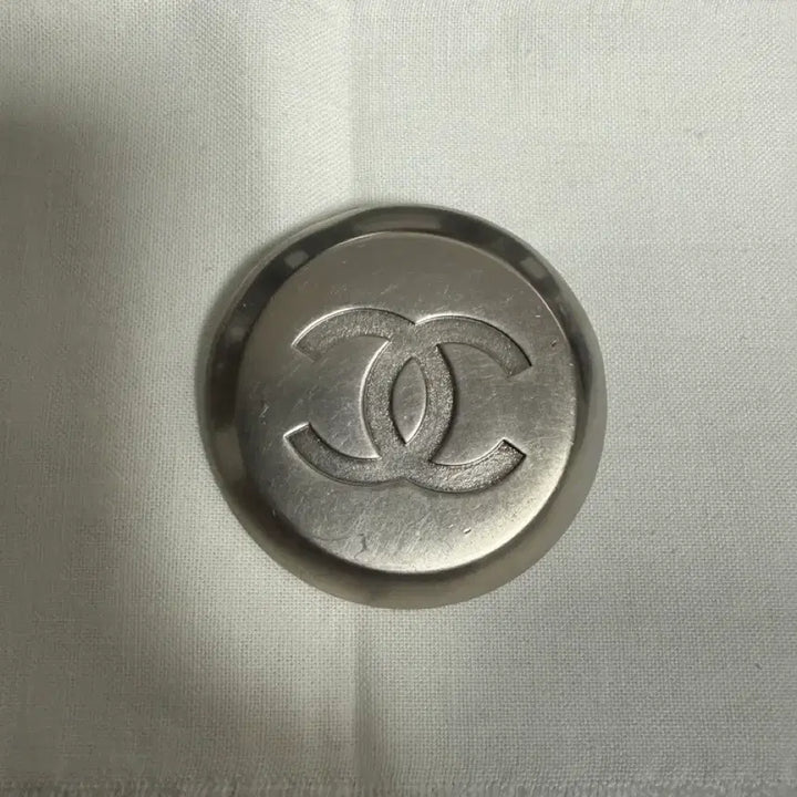 [BUNJANG] Chanel 1999 CC Logo Scarf Ring Money Clip / 샤넬 1999 CC 로고 스카프 링 머니 클립 정품