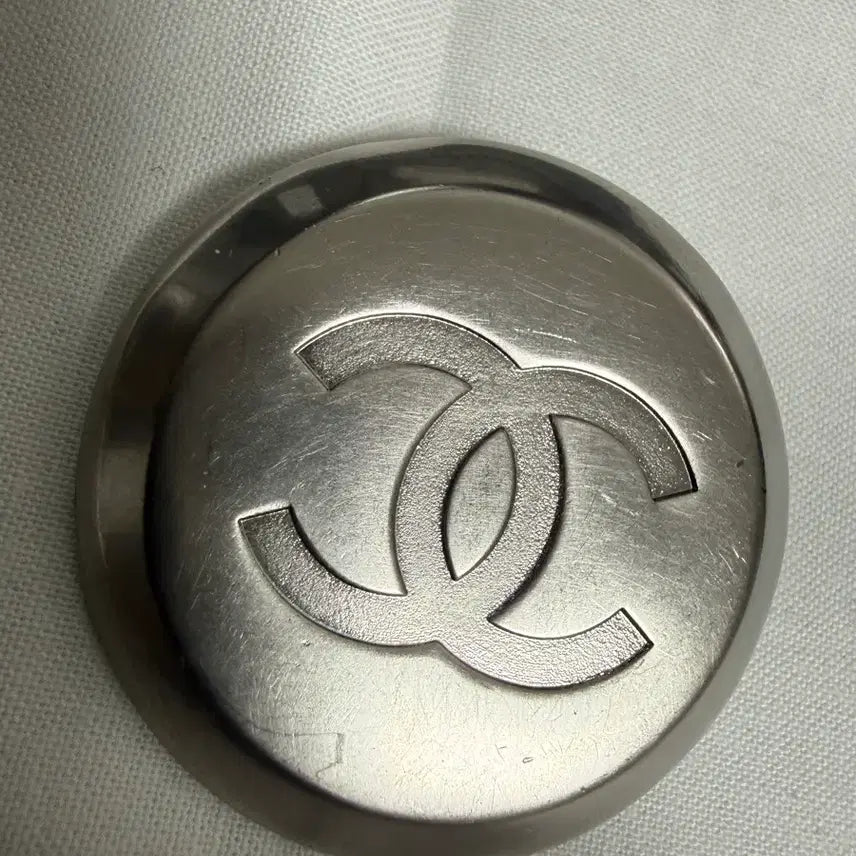[BUNJANG] Chanel 1999 CC Logo Scarf Ring Money Clip / 샤넬 1999 CC 로고 스카프 링 머니 클립 정품