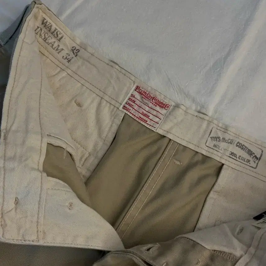[BUNJANG] Toys McCoy McQueen Chino Pants / 토이즈맥코이 맥퀸 치노