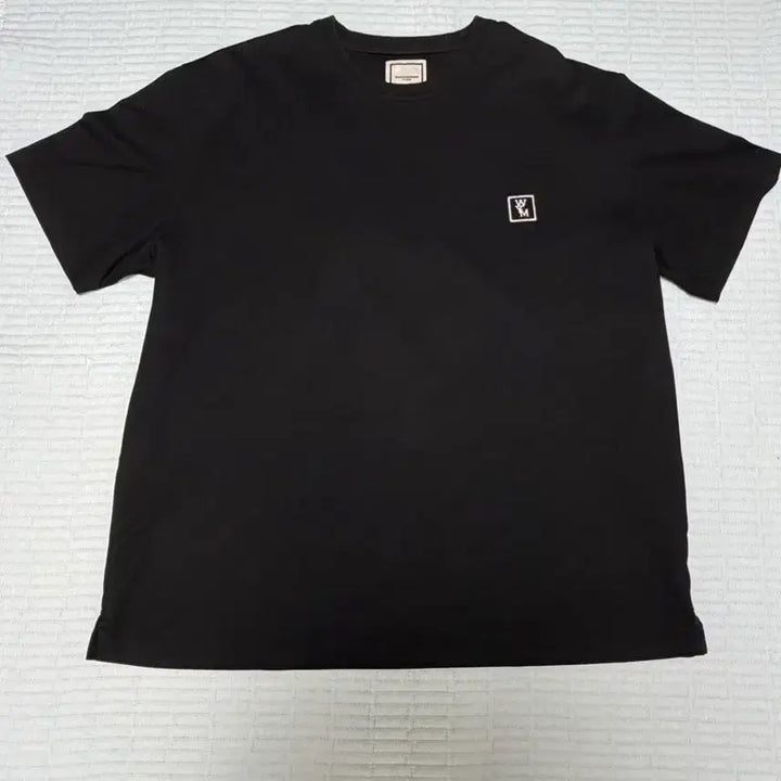 [BUNJANG] Wooyoungmi Cotton Back Logo T-shirt Black / [새상품급](크림판) 우영미 코튼 백로고 티셔츠 블랙