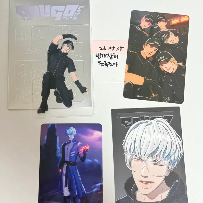 [BUNJANG] Playground Caligo Pt.2 Calipa Two Bundle Set Photocard Album Eunho / 일괄) 2.포카앨범 은호 칼리고 Pt.2 칼파투 플레이브