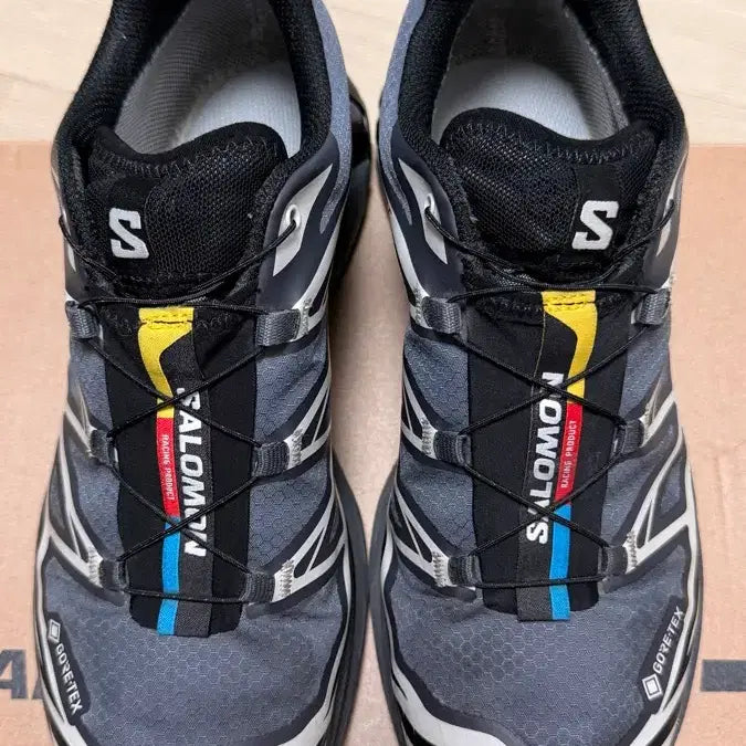[BUNJANG] Salomon XT-6 GORE-TEX Black Ebony Running Shoes / 살로몬 XT-6 고어텍스 블랙 에보니 275