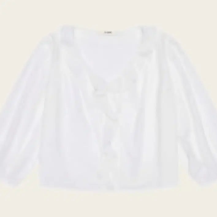 [BUNJANG] Le Plain Glory Blouse / 르플레인 글로리 블라우스