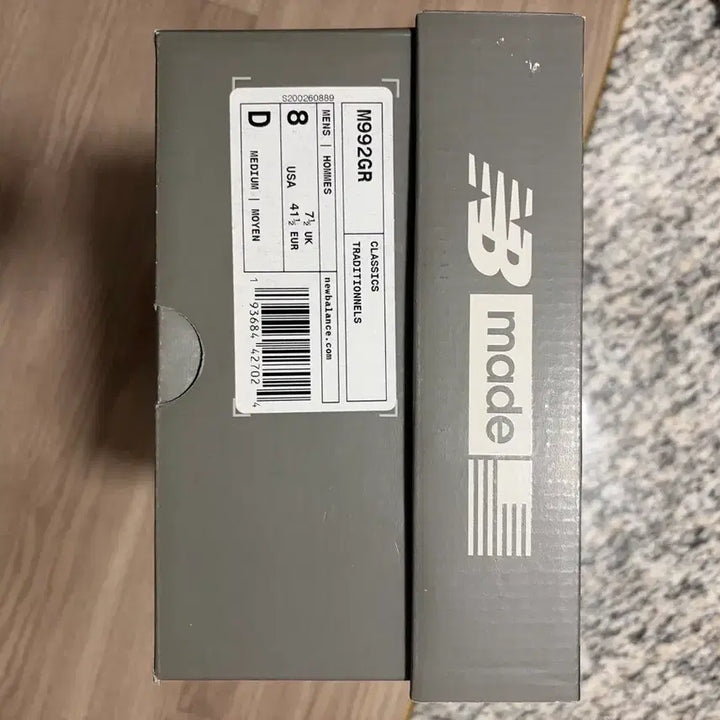 [BUNJANG] New Balance M992 (260) Old Version / 뉴발 m992 (260) 구형