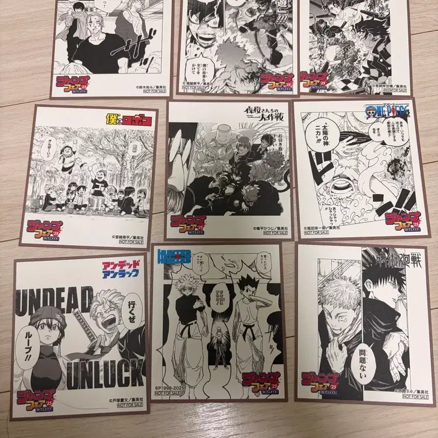 [BUNJANG] Jump Festa Coaster Card Bundle Set / 점프 페스타 코스터 카드
