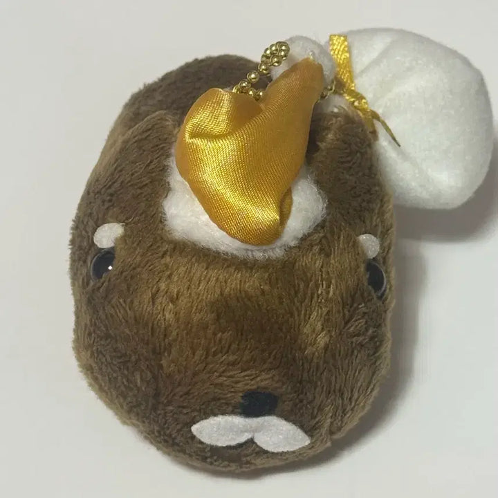 [BUNJANG] Santa Capybara Plush Keychain / 산타 할배바라 카피바라상 인형키링