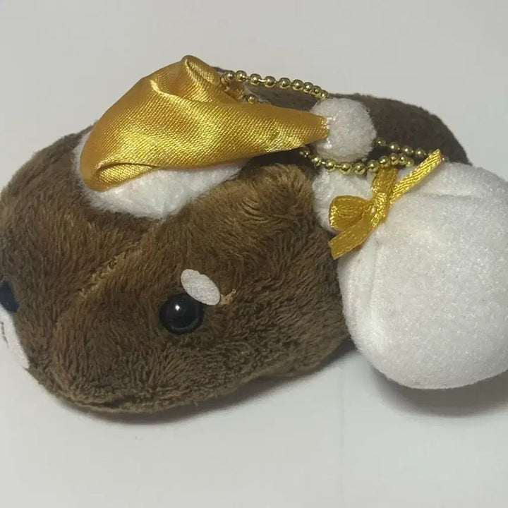 [BUNJANG] Santa Capybara Plush Keychain / 산타 할배바라 카피바라상 인형키링