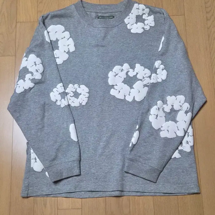 [BUNJANG] Denim Tears Grey Longsleeve / 데님 티어스 그레이 롱슬리브 팝니다