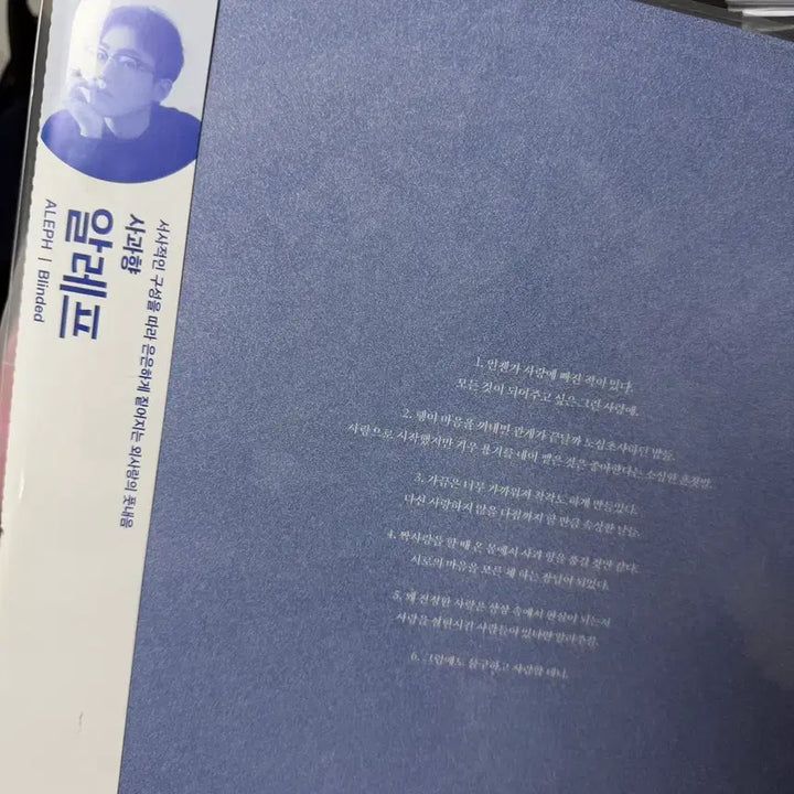[BUNJANG] Aleph Apple Scent LP Pink Splatter / 알레프 사과향 lp 핑크 스플래터