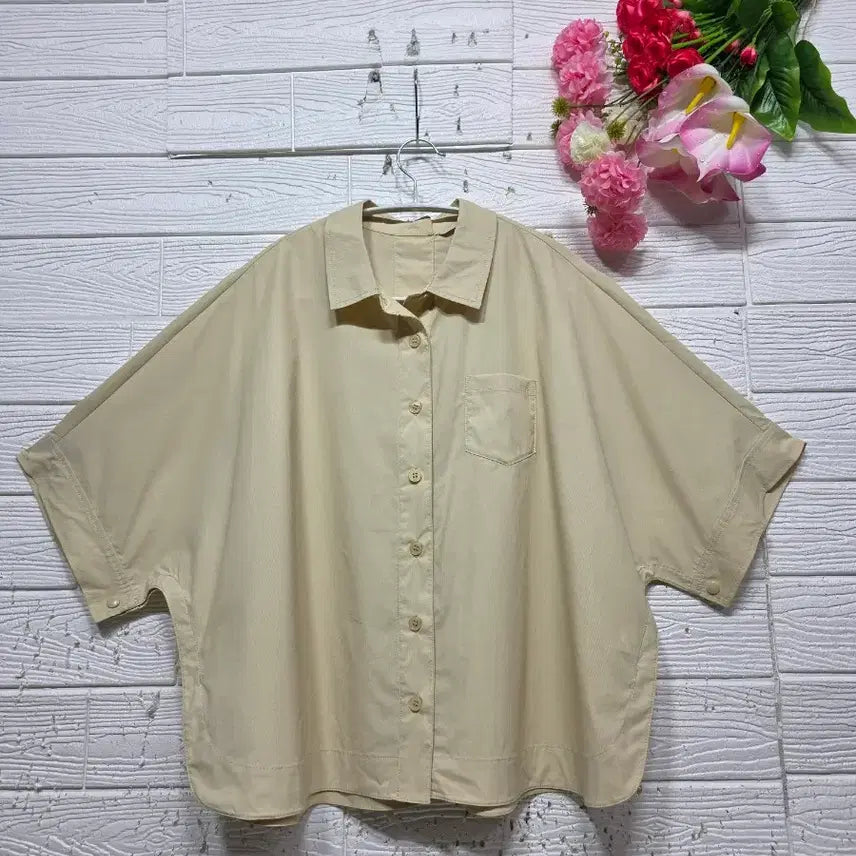 [BUNJANG] BCBG 2022 Rayon Blend Stretch Shirt (Size 55-88) / 내스딸) 새상품 2022년 BCBG 레이온혼방 스판셔츠 55ㅡ88