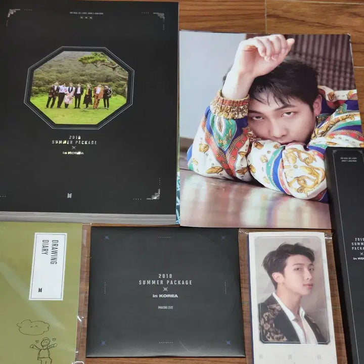 [BUNJANG] BTS 2019 Summer Package Drawing Book RM / 방탄 bts 2019 썸머패키지 썸패 드로잉북 남준