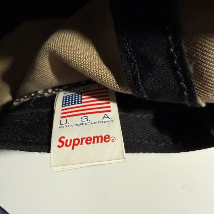 [BUNJANG] Supreme Washed Chino Twill Camp Cap (Tan) / 슈프림 워시드 치노 트윌 캠프캡 (탄 컬러)