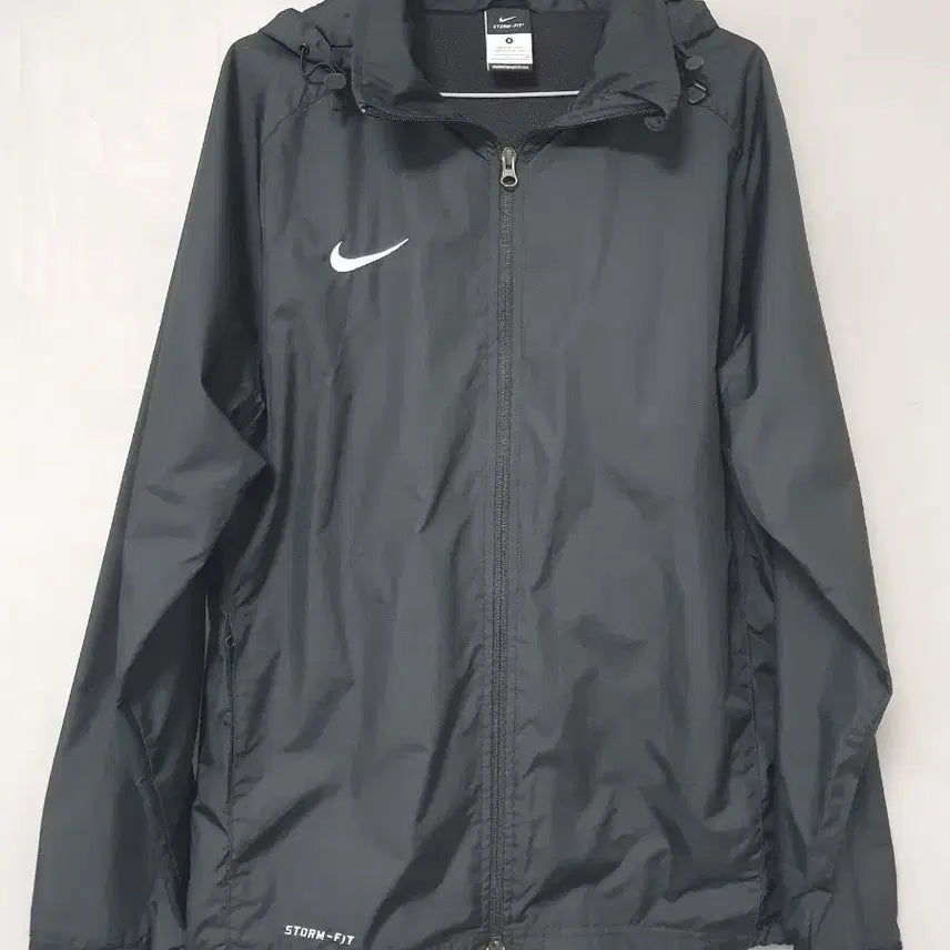 [BUNJANG] Nike Storm-FIT Hooded Windbreaker Jacket Black M / 나이키 정품 스톰핏 후드 바람막이 재킷 블랙 M