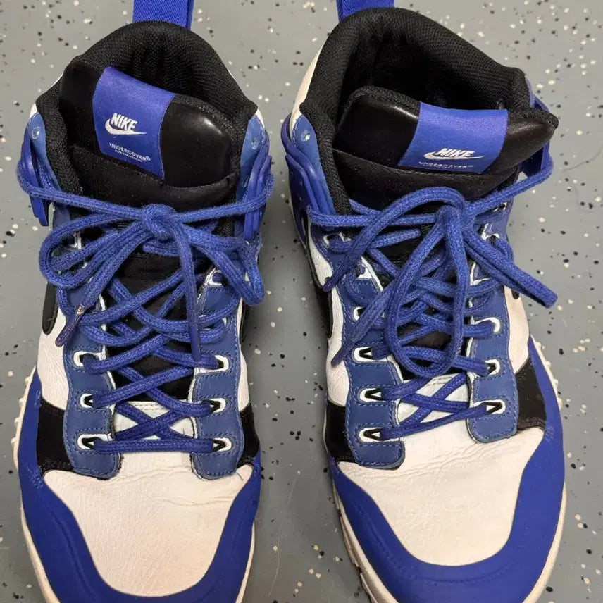 [BUNJANG] Nike Undercover Jungle Dunk White/Blue / (275) 나이키 언더커버 정글덩크 흰파