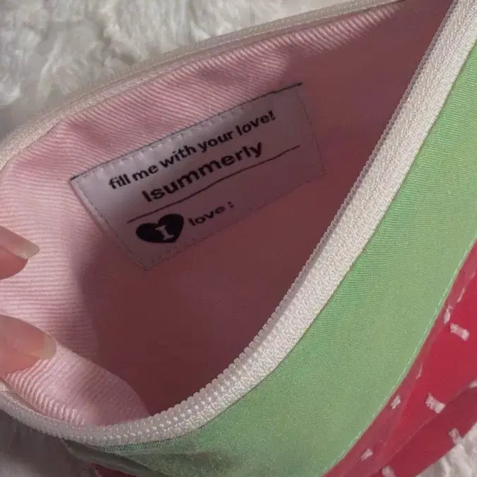 [BUNJANG] Isomers Strawberry Pouch Red (Used by ILY:1&