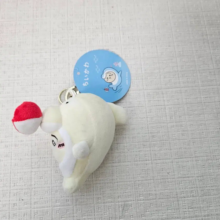 [BUNJANG] My Little Charm White Seal Ball Keychain / 먼작귀 키링