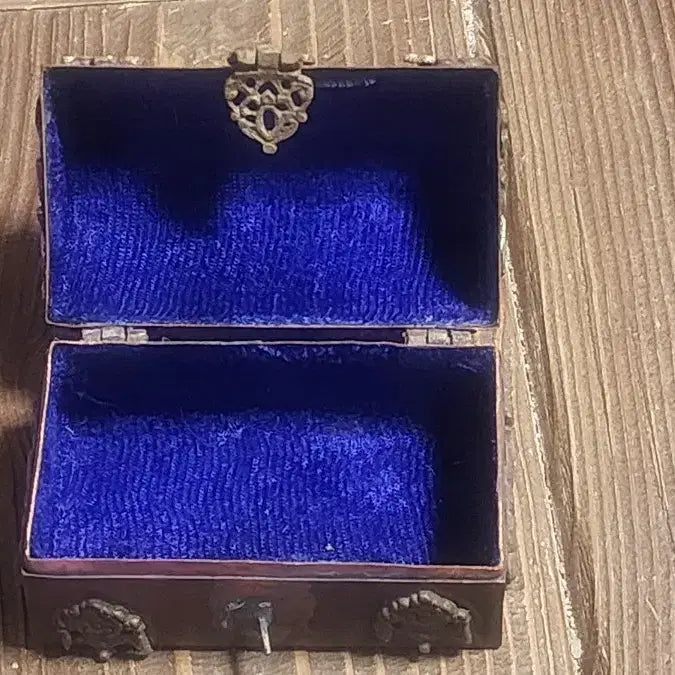 [BUNJANG] Vintage Copper Jewelry Box Mini Bag / 빈티지 구리 보석함 브라운 미니 가방
