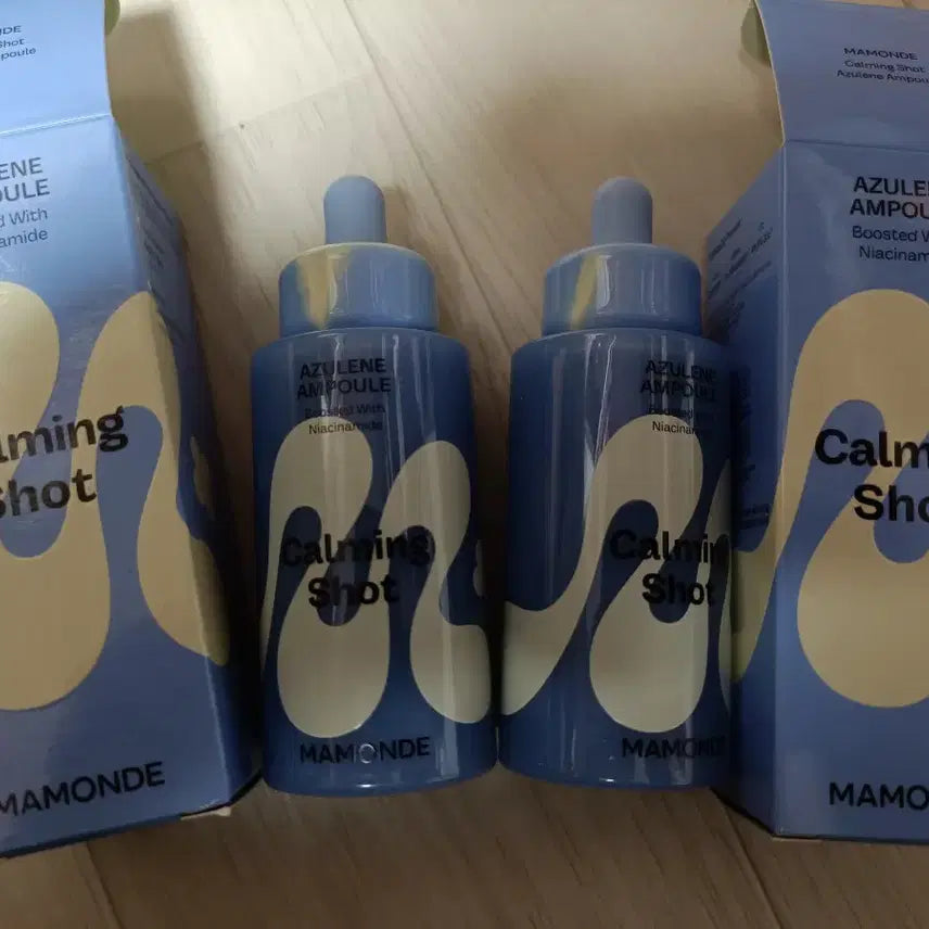[BUNJANG] Mamonde Calming Shot Azulene Ampoule 50ml (Set of 2) / 마몽드 카밍샷 아줄렌 앰플 50ml 2개