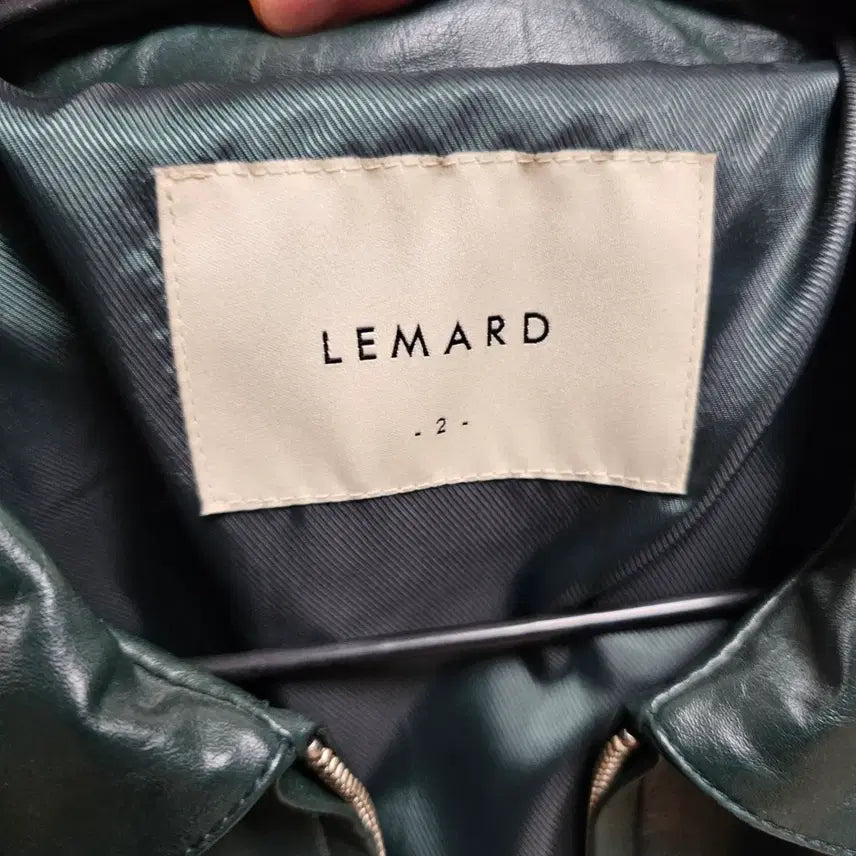 [BUNJANG] Lemad Vegan Leather Jacket Size 2 / 르마드 비건레더 자켓(2사이즈)