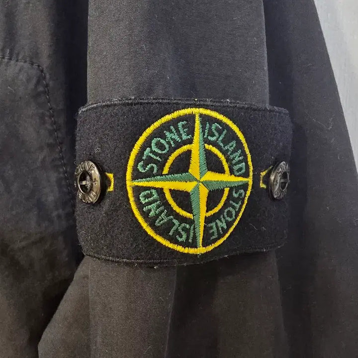 [BUNJANG] Stone Island Old Effect Overshirt Black XXL / 스톤스톤아일랜드 올드이펙트 오버셔츠 블랙 XXL