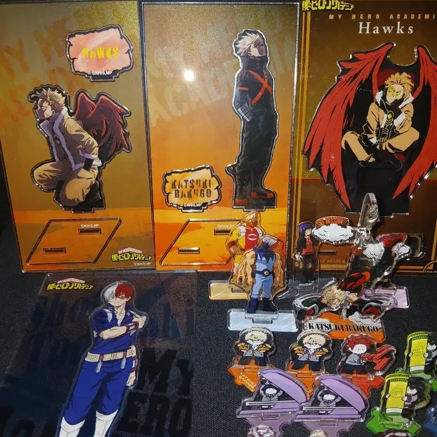 [BUNJANG] My Hero Academia Acrylic Stand Bundle Set / 급처) 나의 히어로 아카데미 아크릴 스탠드 일괄