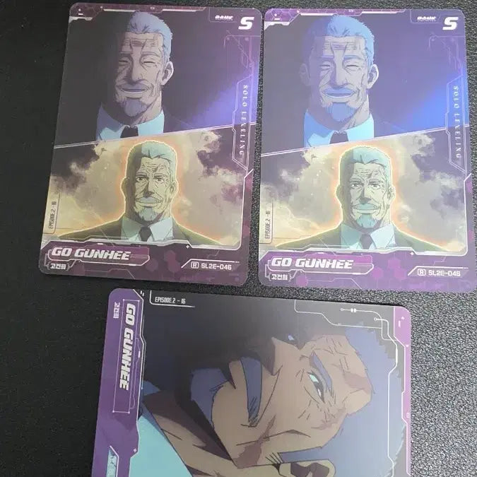 [BUNJANG] Solo Leveling Go Gunhee Bundle Set Photocard / 나혼렙 고건희 포토카드 일괄
