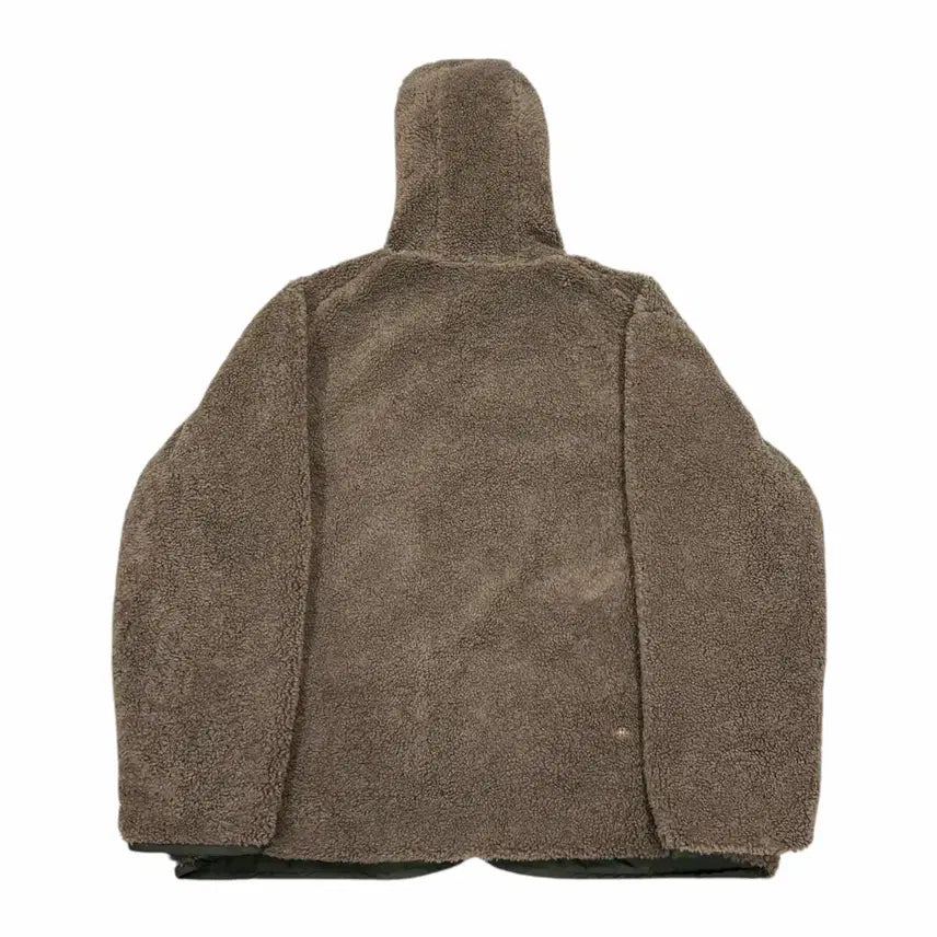 [BUNJANG] 45RPM Reversible Hooded Jacket Brown Khaki Size 3 / 45RPM 리버서블 양면 후드 자켓 브라운 카키 3