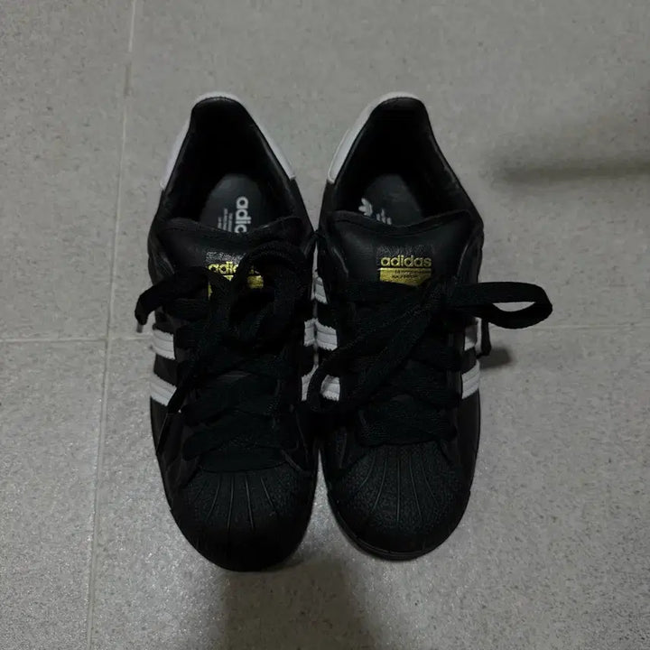 [BUNJANG] Adidas Superstar Core Black White / 아디다스 슈퍼스타 코어 블랙 화이트
