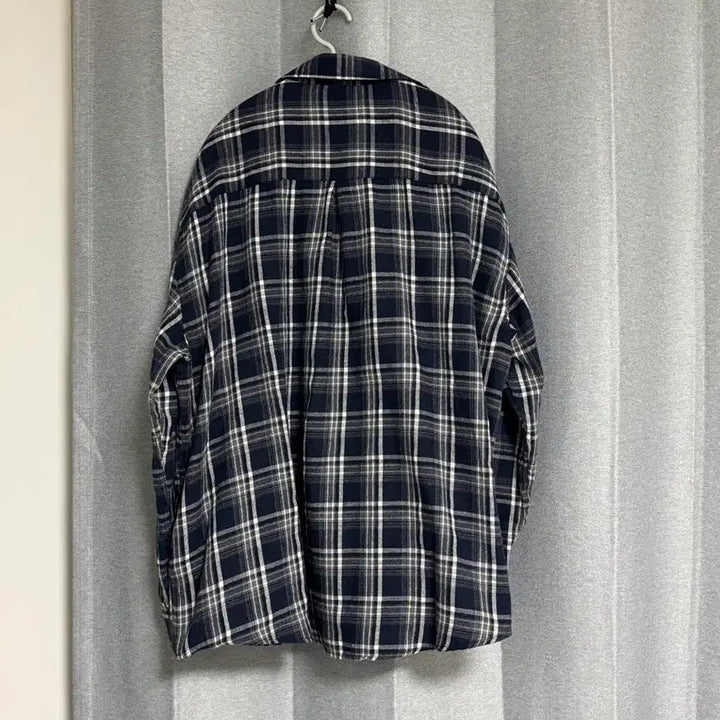 [BUNJANG] Standard Error Check Long-Sleeve Shirt 105 / 105 스탠다드 에러 체크 남방 셔츠
