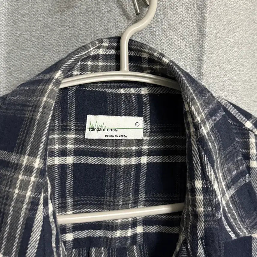[BUNJANG] Standard Error Check Long-Sleeve Shirt 105 / 105 스탠다드 에러 체크 남방 셔츠