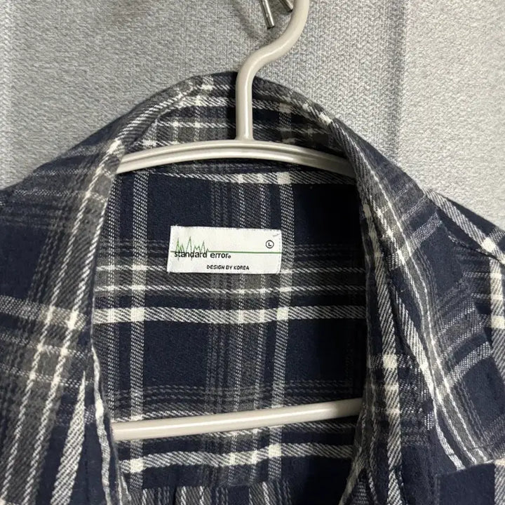 [BUNJANG] Standard Error Check Long-Sleeve Shirt 105 / 105 스탠다드 에러 체크 남방 셔츠