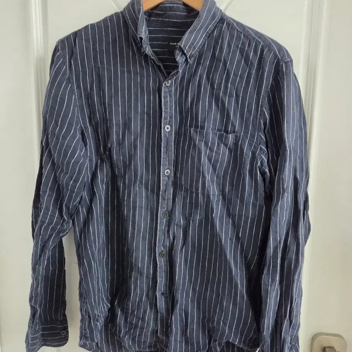 [BUNJANG] Club Monaco Striped Shirt / 클럽모나코 스트라이프 셔츠 95정도