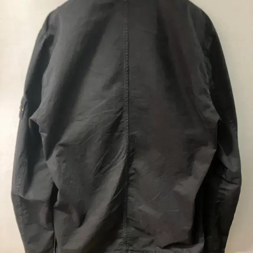 [BUNJANG] Stone Island Garment Dyed Shirt Jacket Black / 스톤아일랜드 가먼트다잉 셔츠자켓 블랙