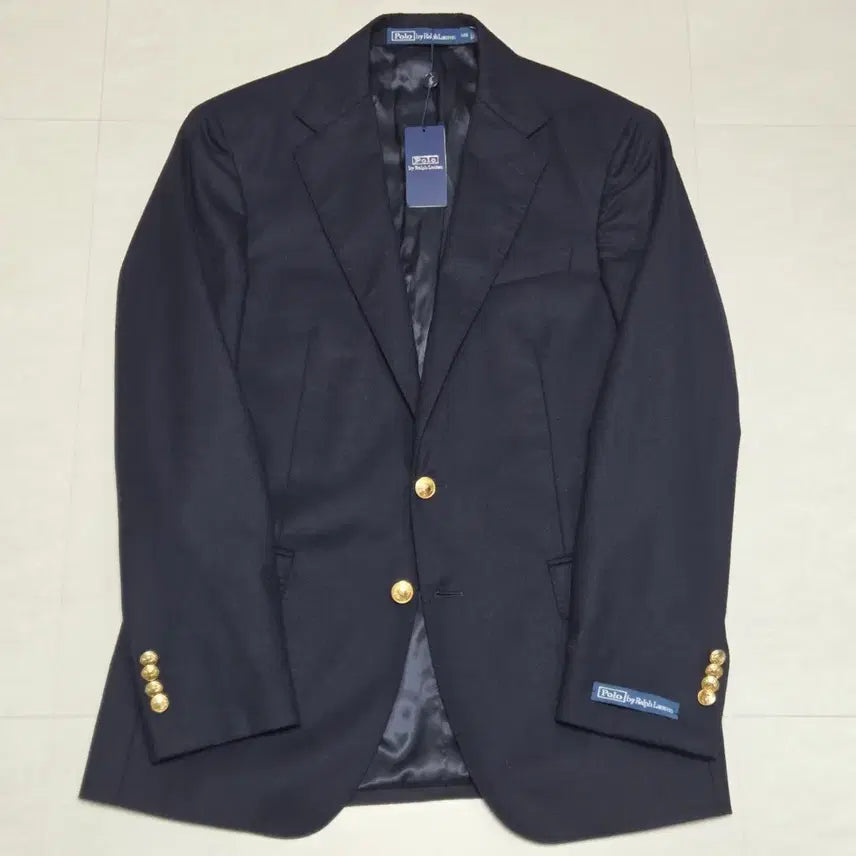 [BUNJANG] Polo Ralph Lauren Daskeen Wool Blazer Jacket Gold Buttons / [새상품]폴로 랄프로렌 도스킨 울 금장 블레이저 자켓
